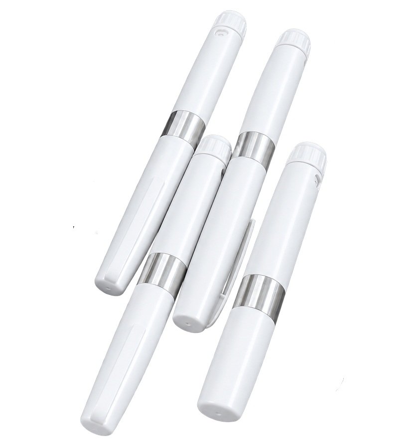 Reusable dual-chamber pen injector bodies